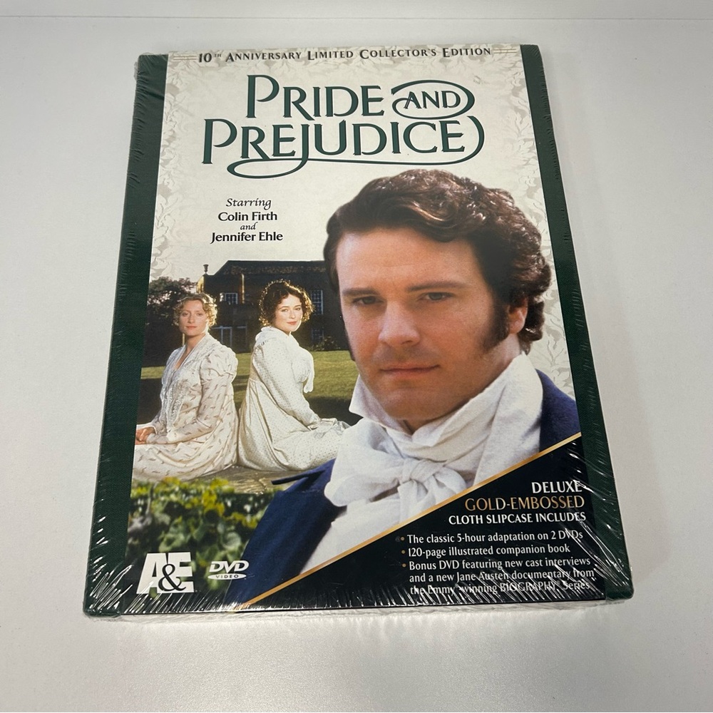 BBC Pride and Prejudice 10th Anniversary Limited Collector's Edition DVD Sealed